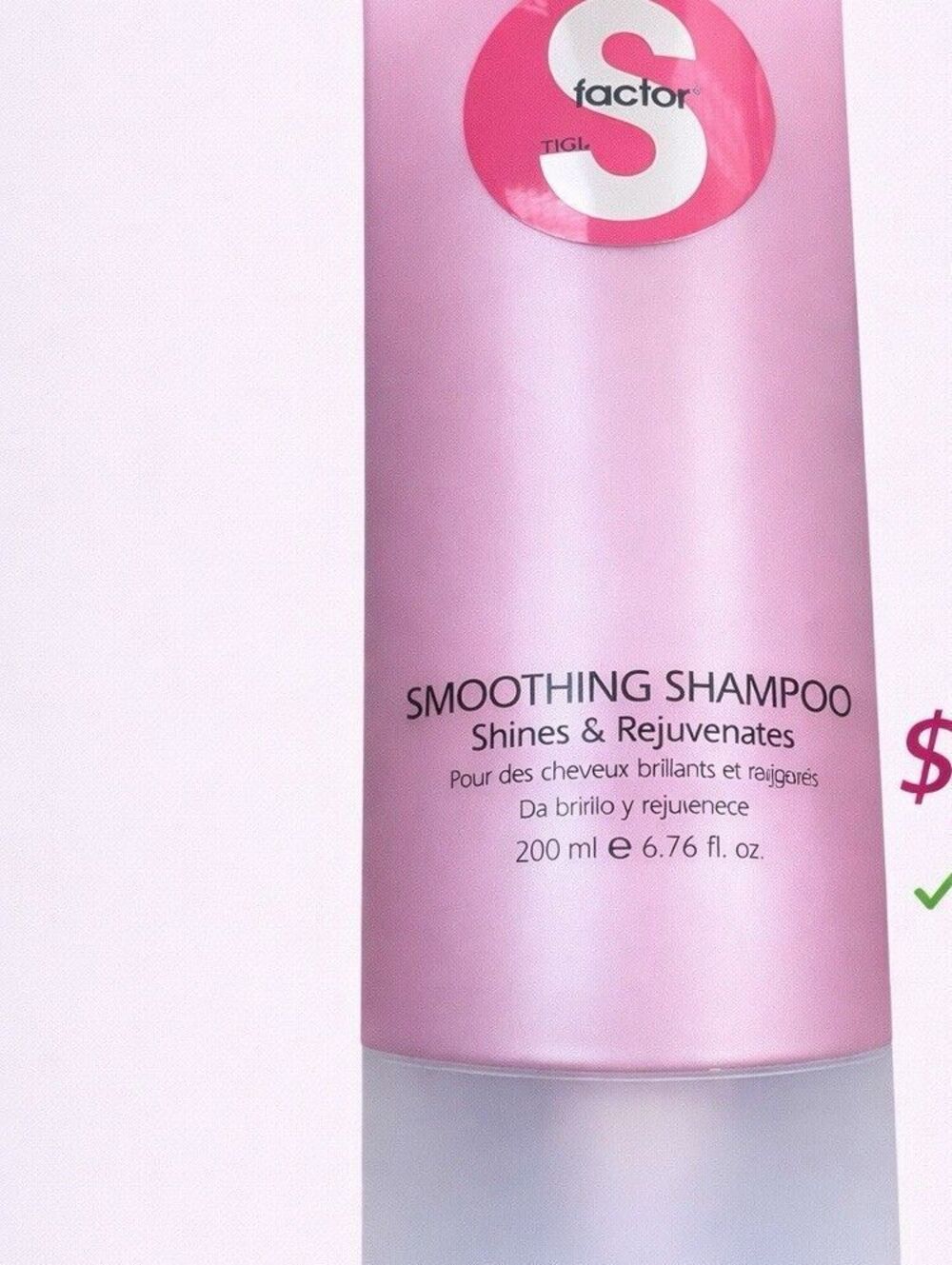 new TIGI S-Factor Smoothing Shampoo 200ml (6.76 oz)